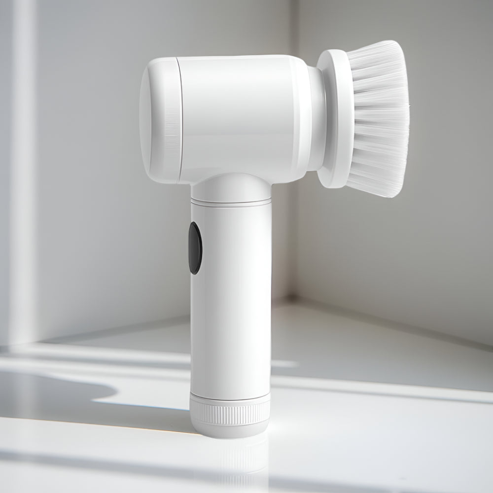 Electric Scrubber Rotary Cleaning Brush Household Tool