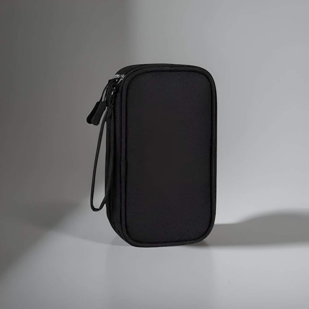 Electronics Organizer Travel Storage Case Fabric Portable Design