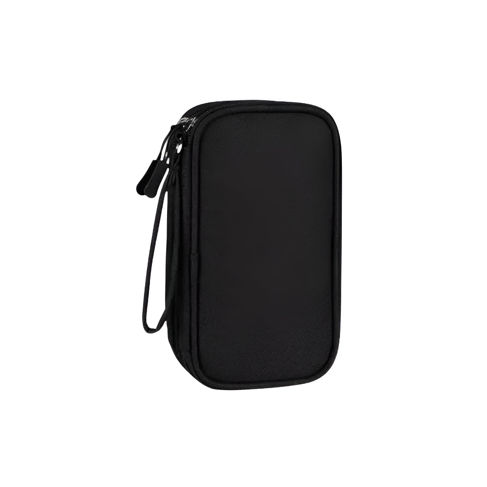 Electronics Organizer Travel Storage Case Fabric Portable Design