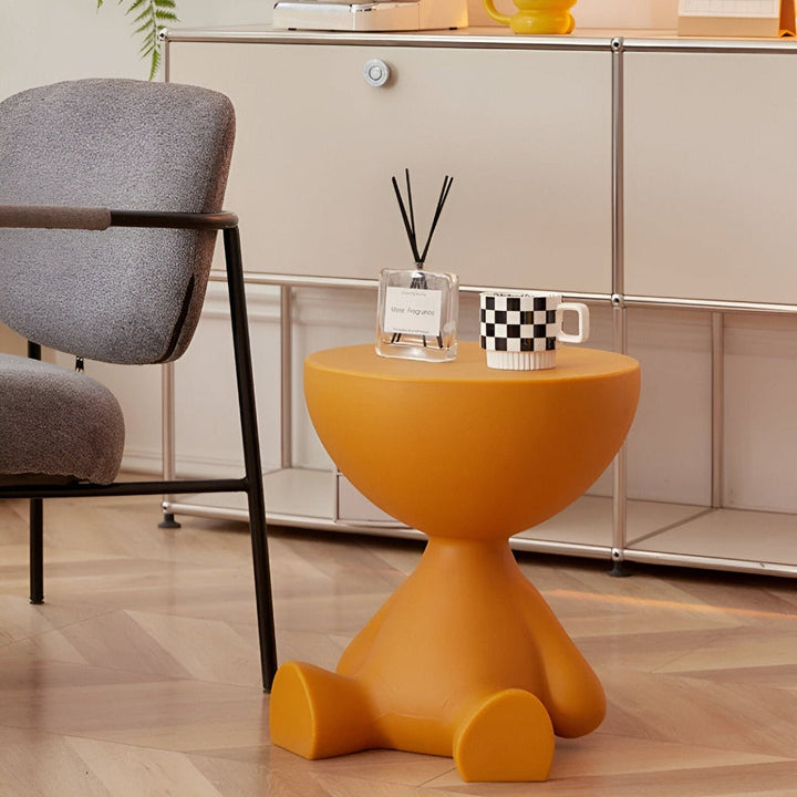 Coffee Table Round Modern Side Accent Stool Style