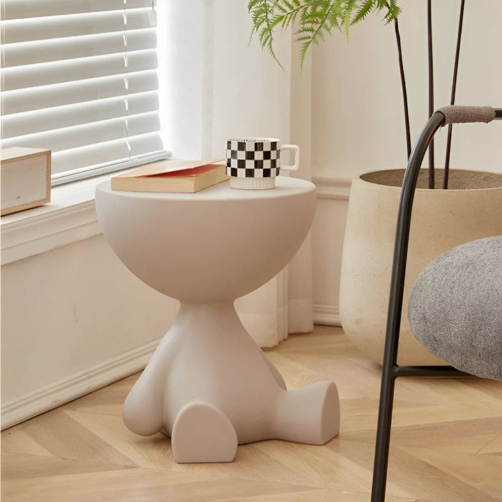 Coffee Table Round Modern Side Accent Stool Style