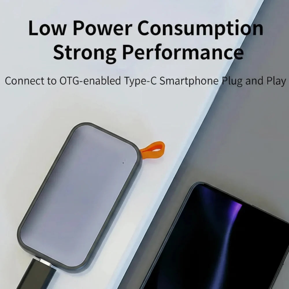 External Hard Drive Portable SSD 512GB 1050MBps Storage