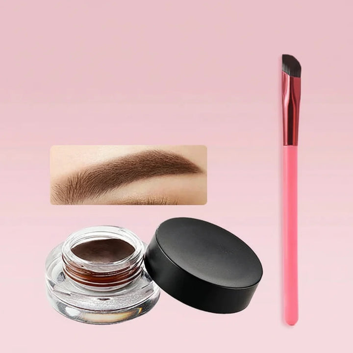 Eyebrow Stamp Brush 4D Hair Stroke Brow Tool Waterproof Makeup