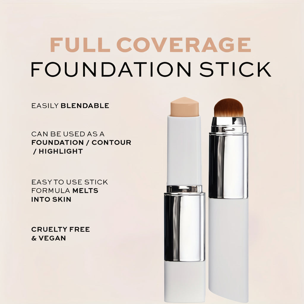 Foundation Stick colour Changing Hydrating Cream Makeup Soft Brush