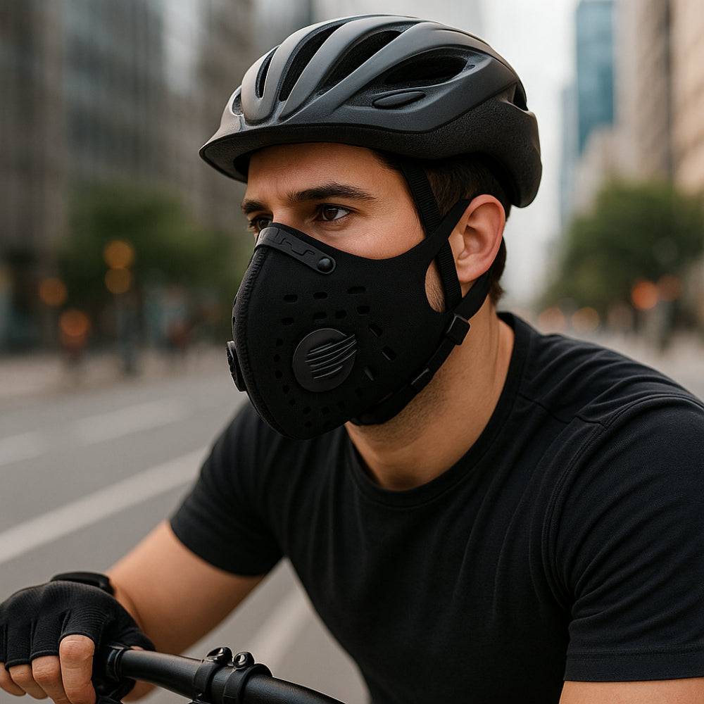 Face Mask Reusable Ventilation Filter Active Outdoor Protection