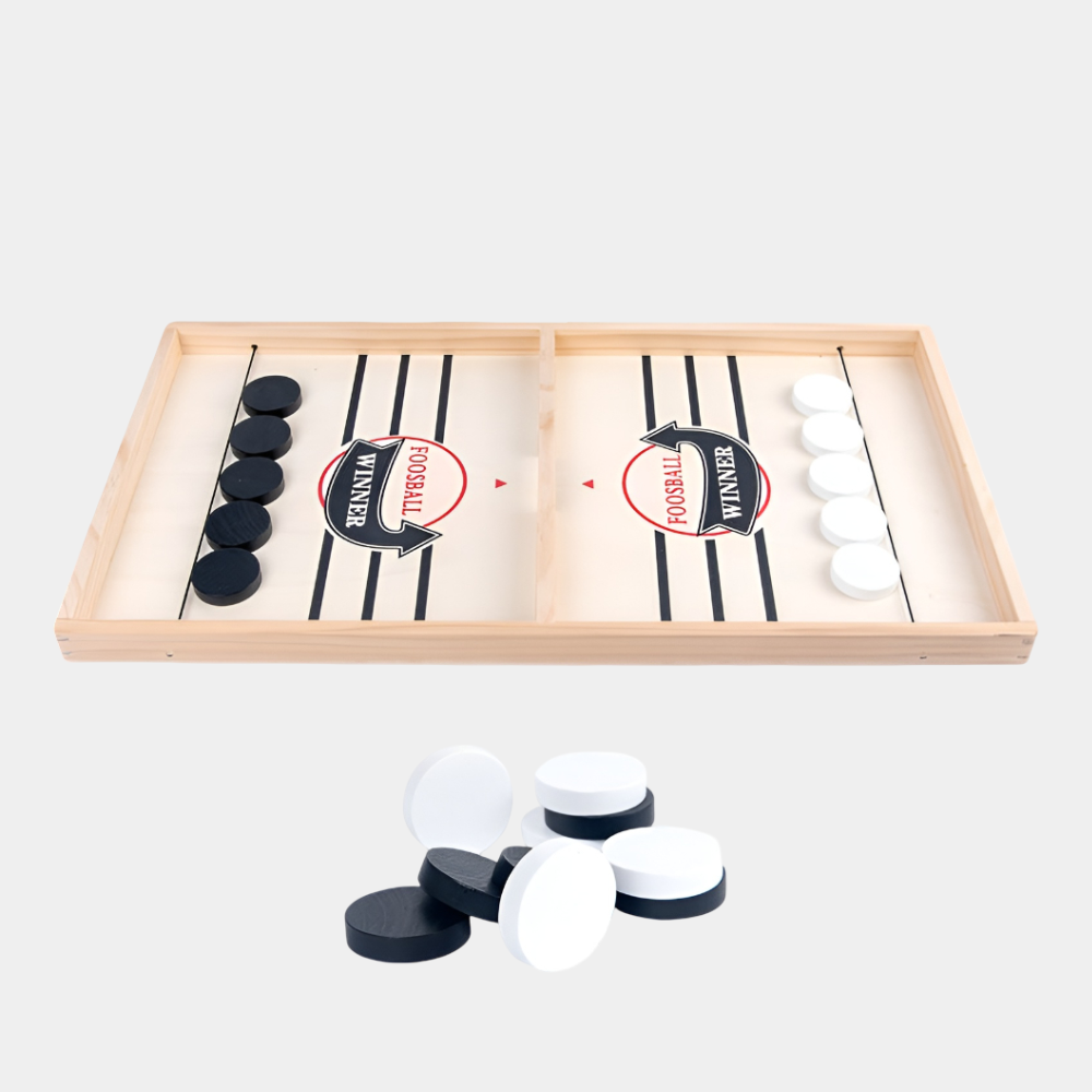 Family Board Game Fun  Wooden Tabletop Set Catapult Game