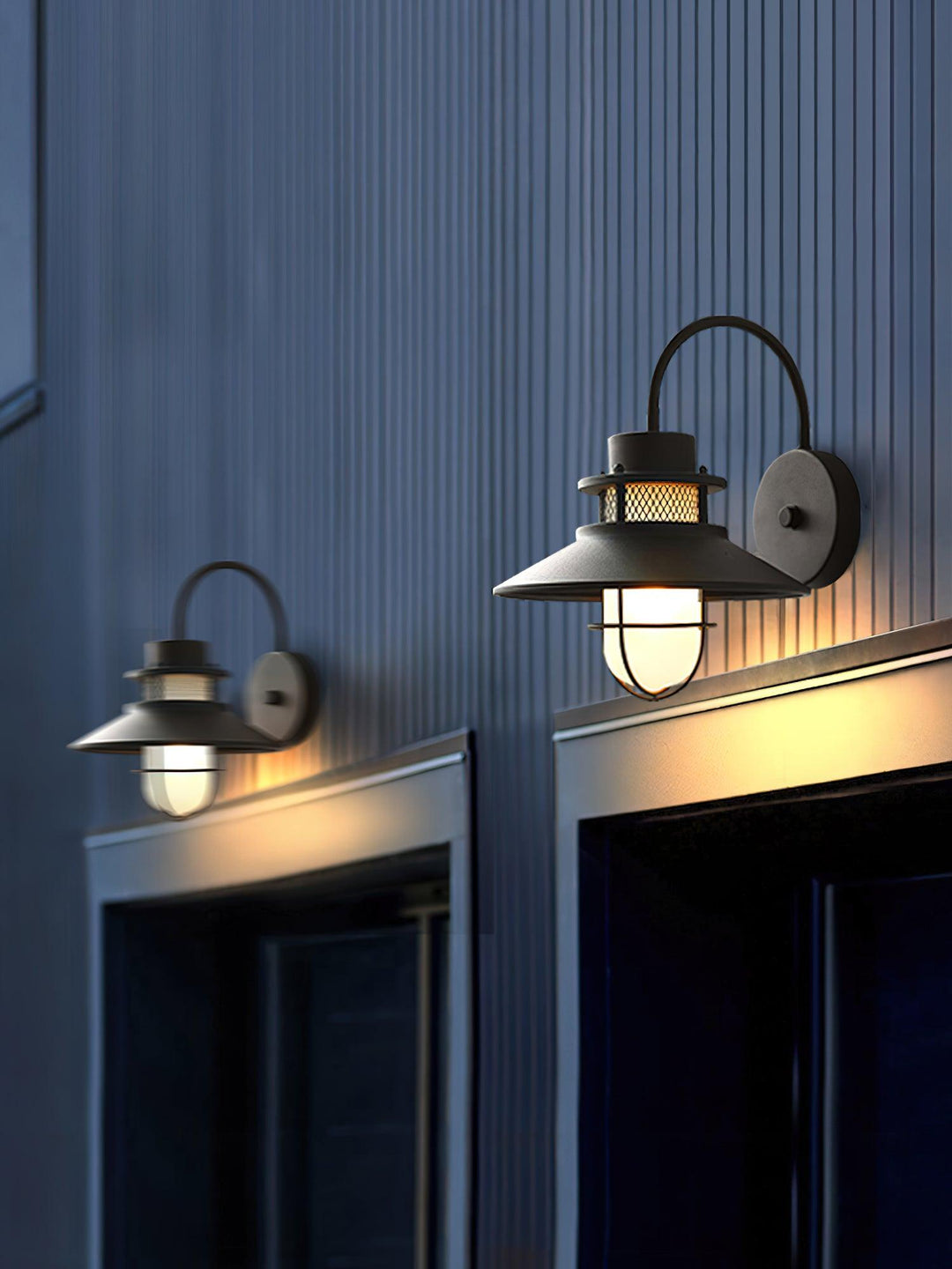 Felix Outdoor Wall Lamp | Industrial Waterproof Light Fixture