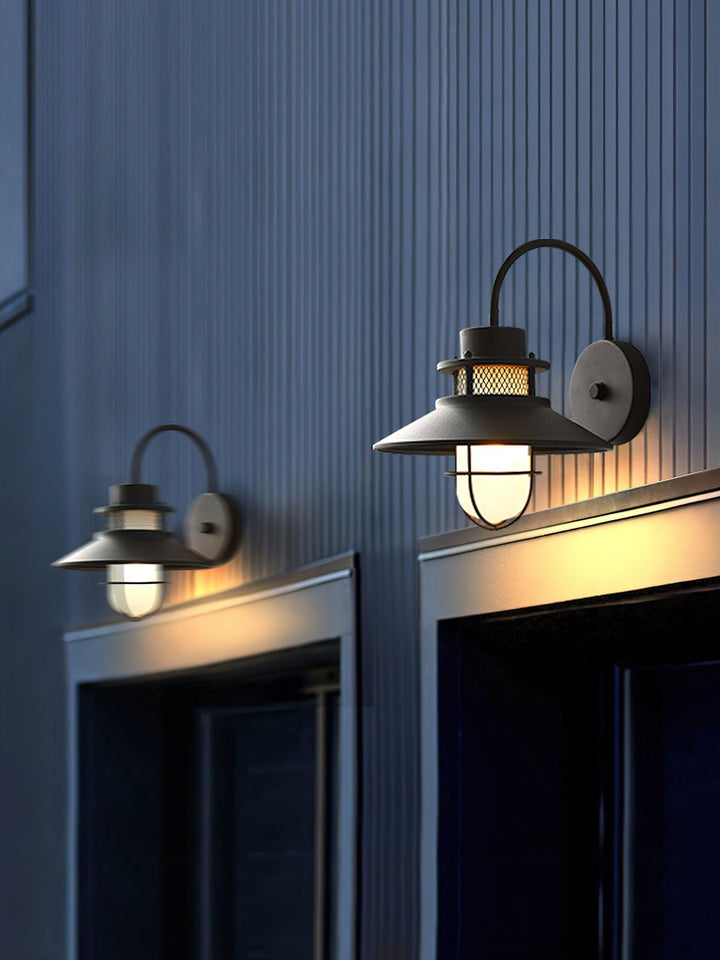 Felix Outdoor Wall Lamp | Industrial Waterproof Light Fixture