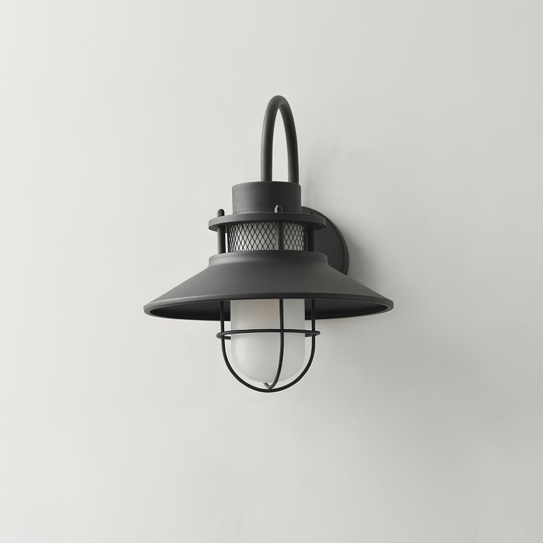 Felix Outdoor Wall Lamp | Industrial Waterproof Light Fixture