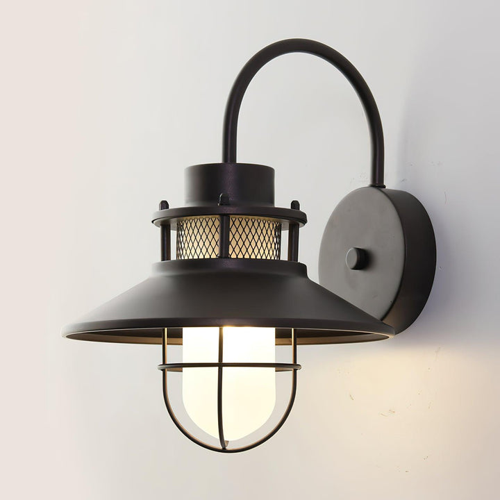 Felix Outdoor Wall Lamp | Industrial Waterproof Light Fixture