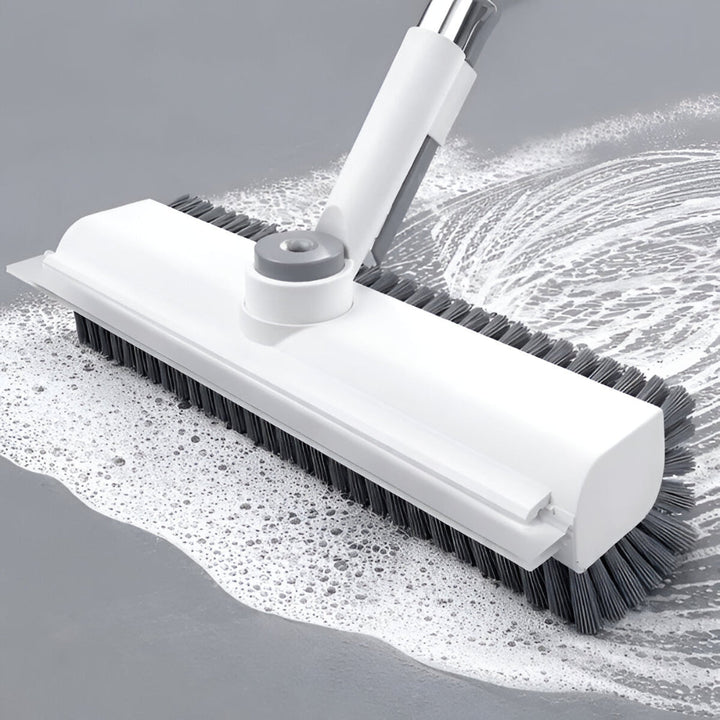 Floor Scrub Brush Long Handle Heavy Duty Manual Tile Cleaner