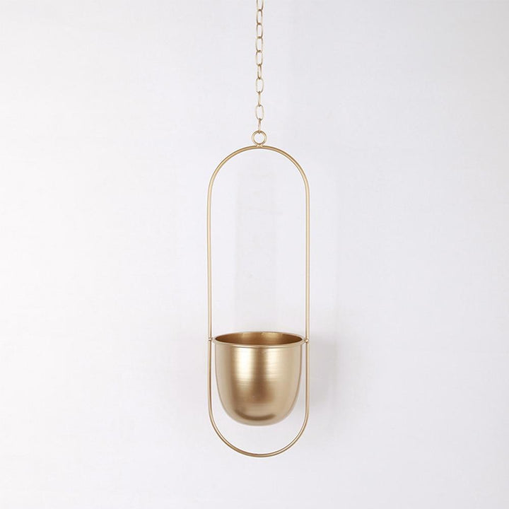 FloraFrame Hanging Planter | Modern Minimalist Iron Design