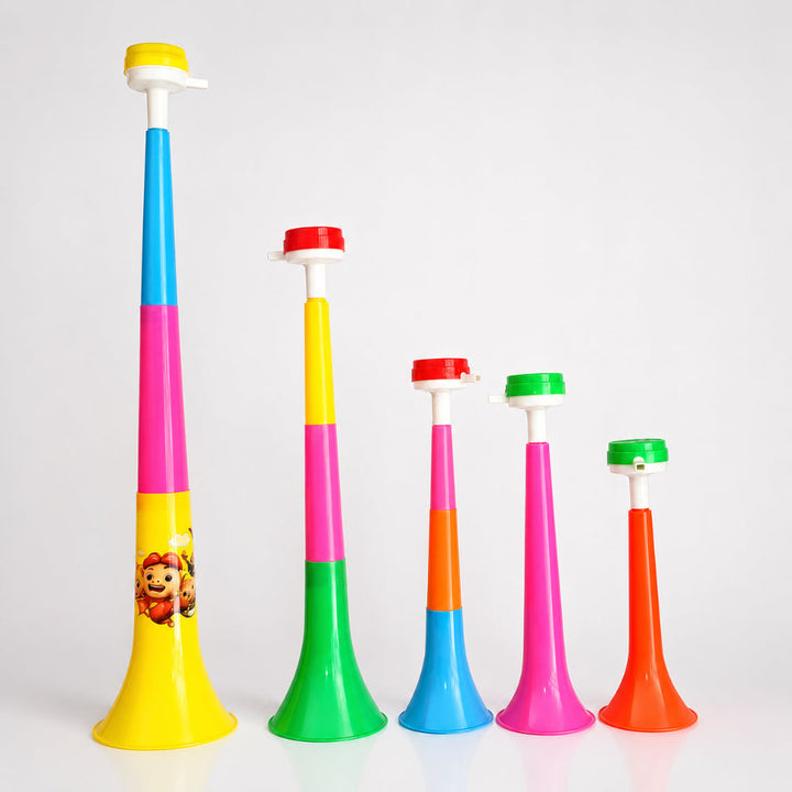 Foldable Vuvuzela Horn Set Stadium Cheering Loud Party Noise Makers