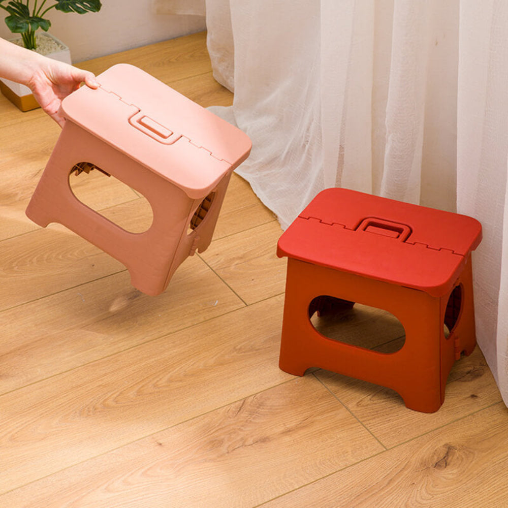 Step Stool Folding Plastic Portable Home Footstool