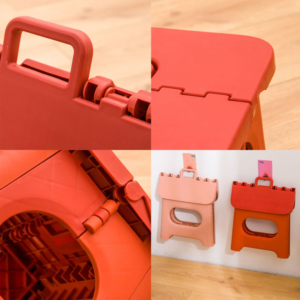 Step Stool Folding Plastic Portable Home Footstool