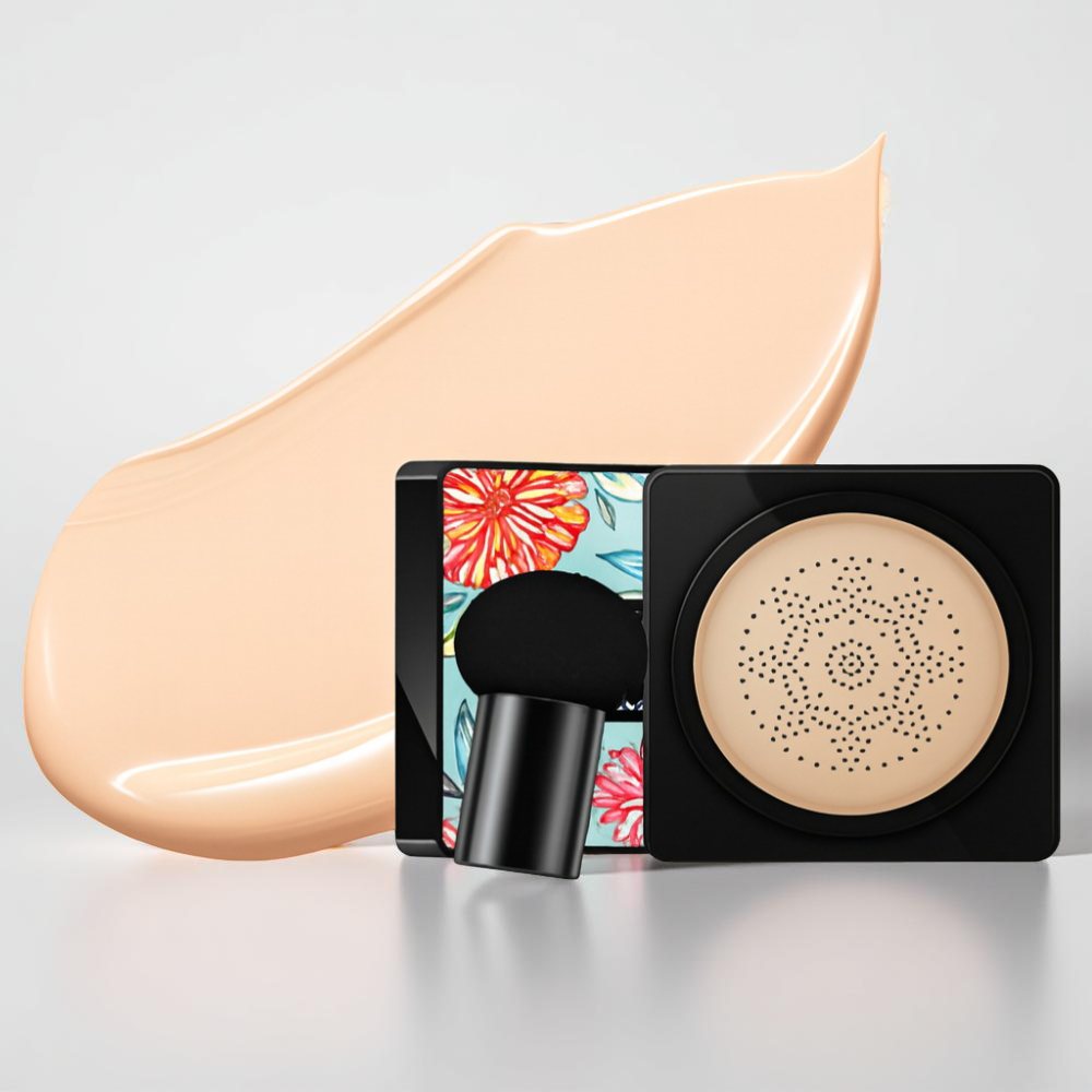 Foundation Makeup Cushion Compact Natural Coverage Face Applicator