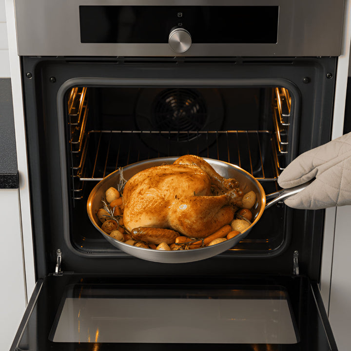 Frying Pan Titanium Cooking Skillet High Heat Use