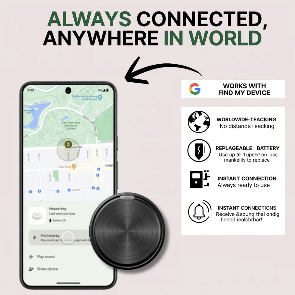 Bluetooth Smart Tracker Locator Keys Pets Bags Devices