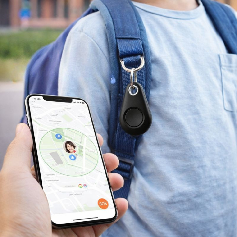 Kids GPS Tracker Bluetooth Locator SOS Alert Device