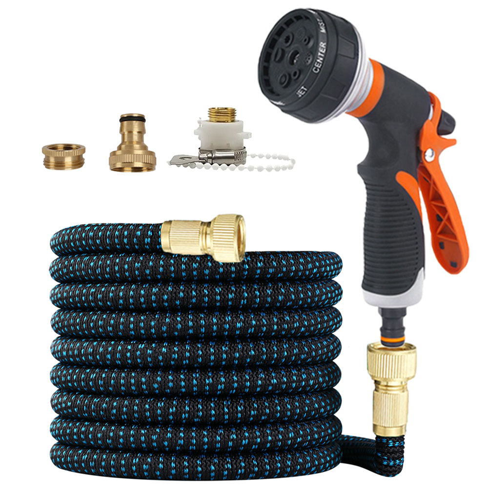 Garden Hose Non Expanding Kink Resistant Flat Coil Storage