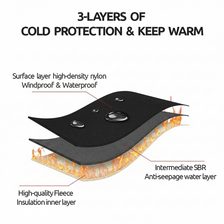 Winter Gloves Touchscreen Thermal Windproof Full Finger