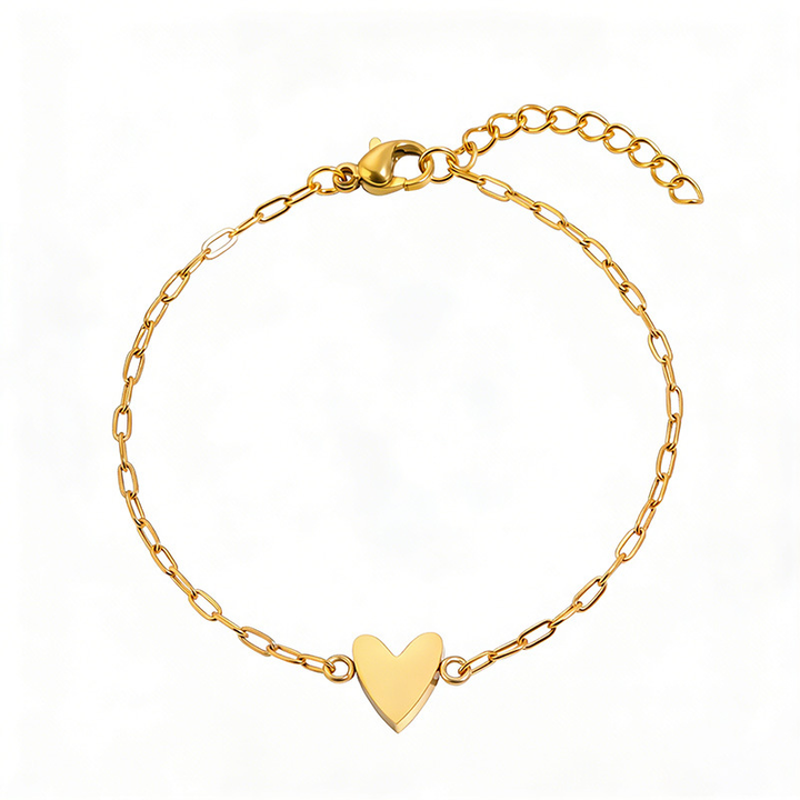Bracelet Adjustable Heart Chain Matching Couple Jewellery