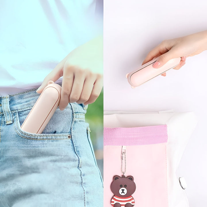 Portable Fan Handheld USB Rechargeable Pocket Cooling Fan