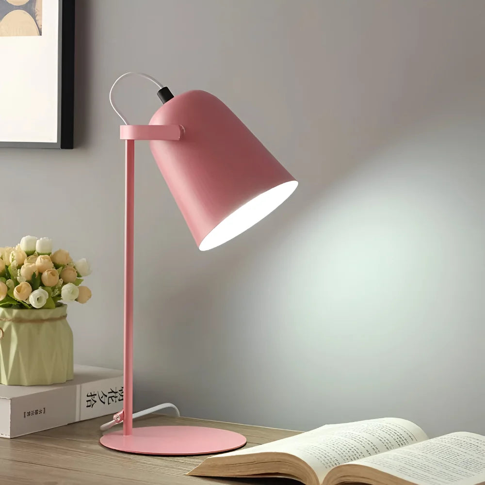 Table Lamp Rotating Metal Adjustable Desk Light