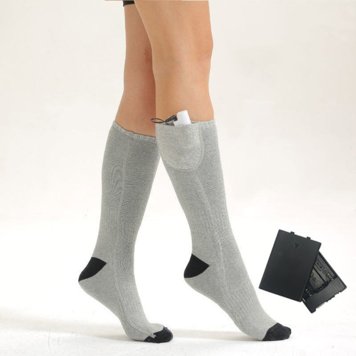 Heated Socks Electric Thermal Foot Warmer Winter Outdoor Use