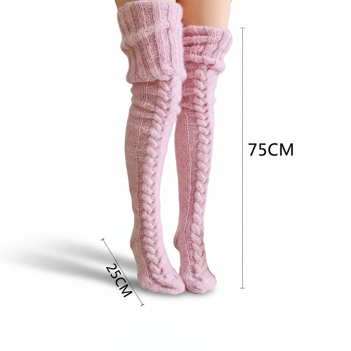 Knee High Socks Warm Winter Comfort Stockings
