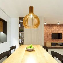Handcrafted Wooden Pendant Light | Natural Scandinavian Design