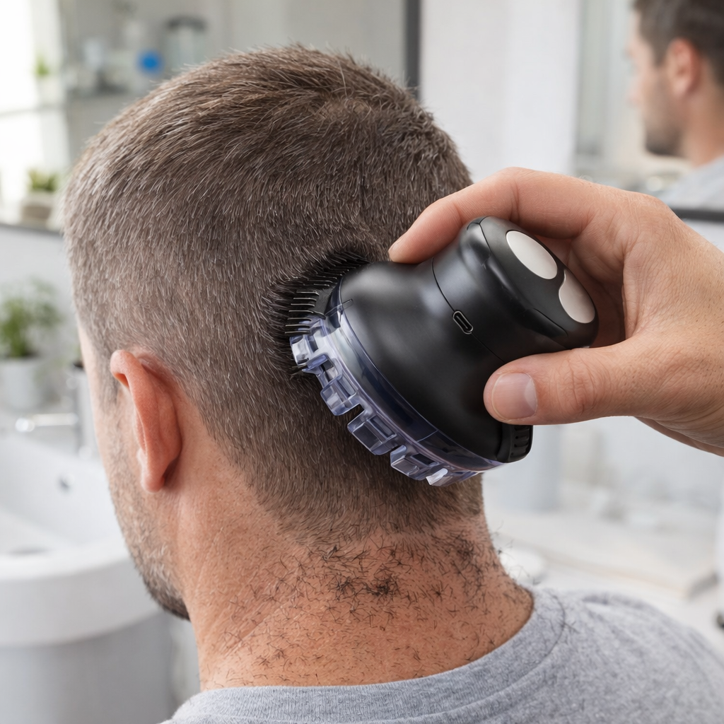 Hair Clipper Electric Cordless Trimmer 360 Safe Head Shaver