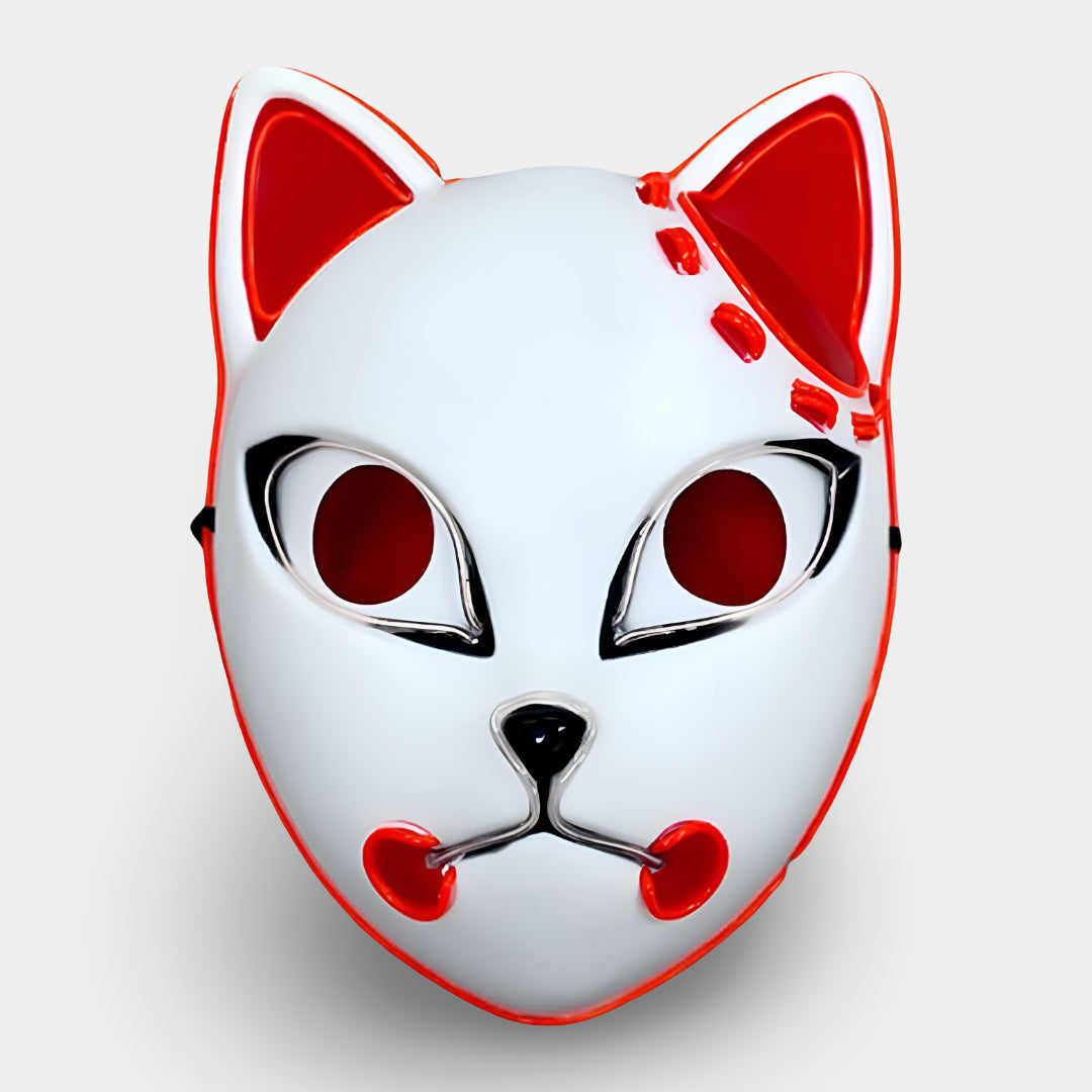 Halloween Costume Anime Haori Mask Cosplay Outfit
