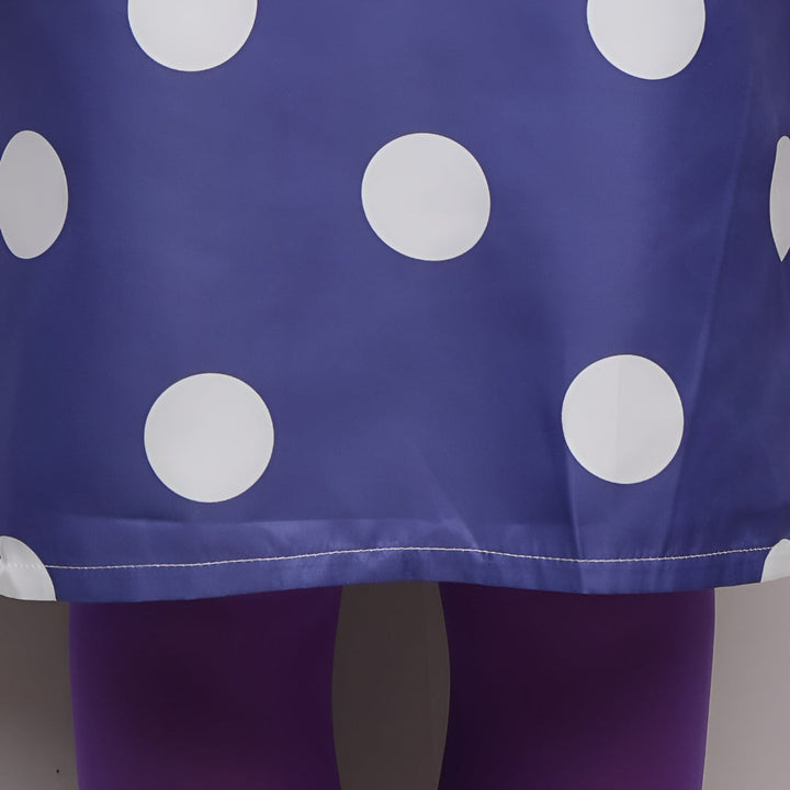 Halloween Costume Polka Dot Dress Wig Cosplay Outfit