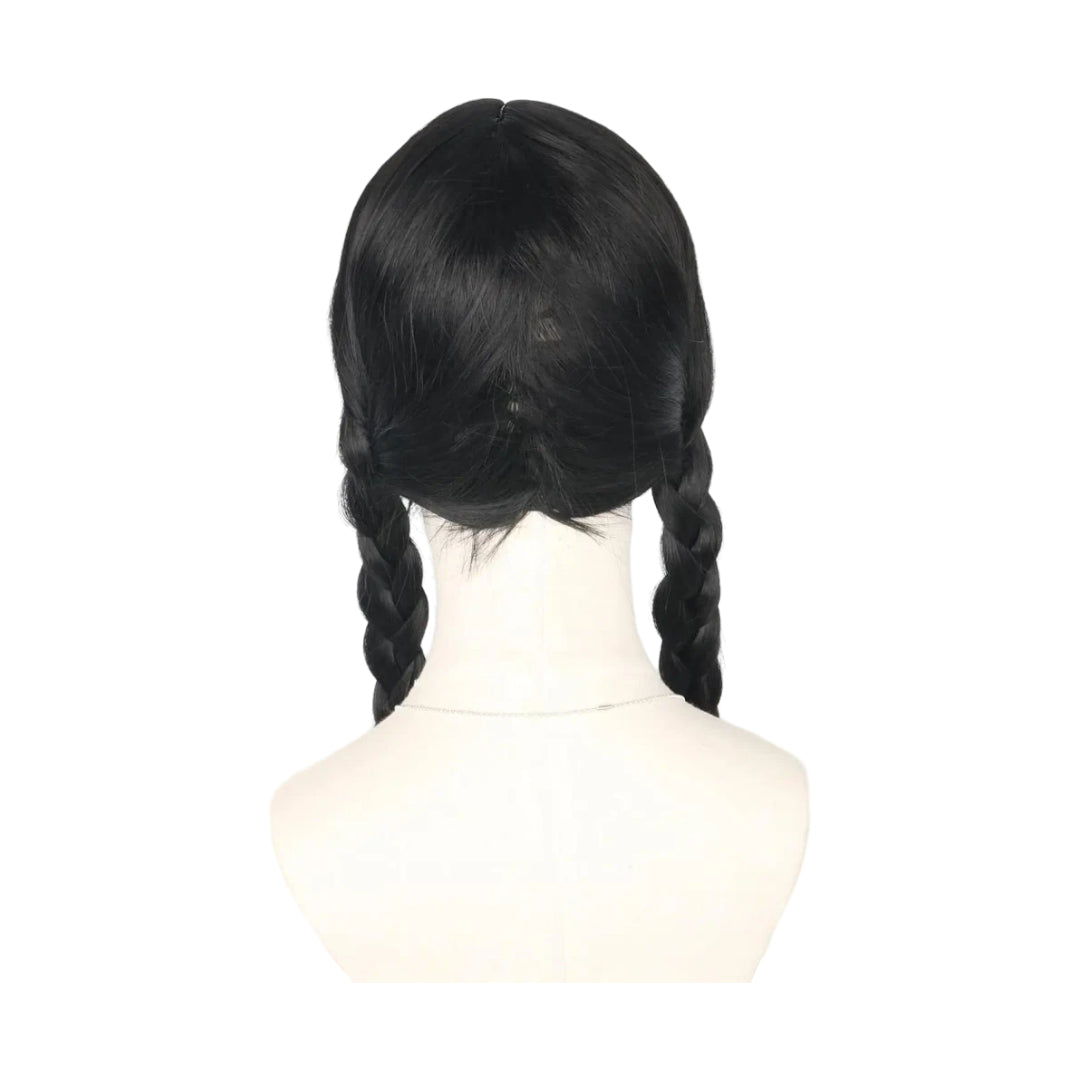 Halloween Costume Wig Braided Hair Dress Up Accessory