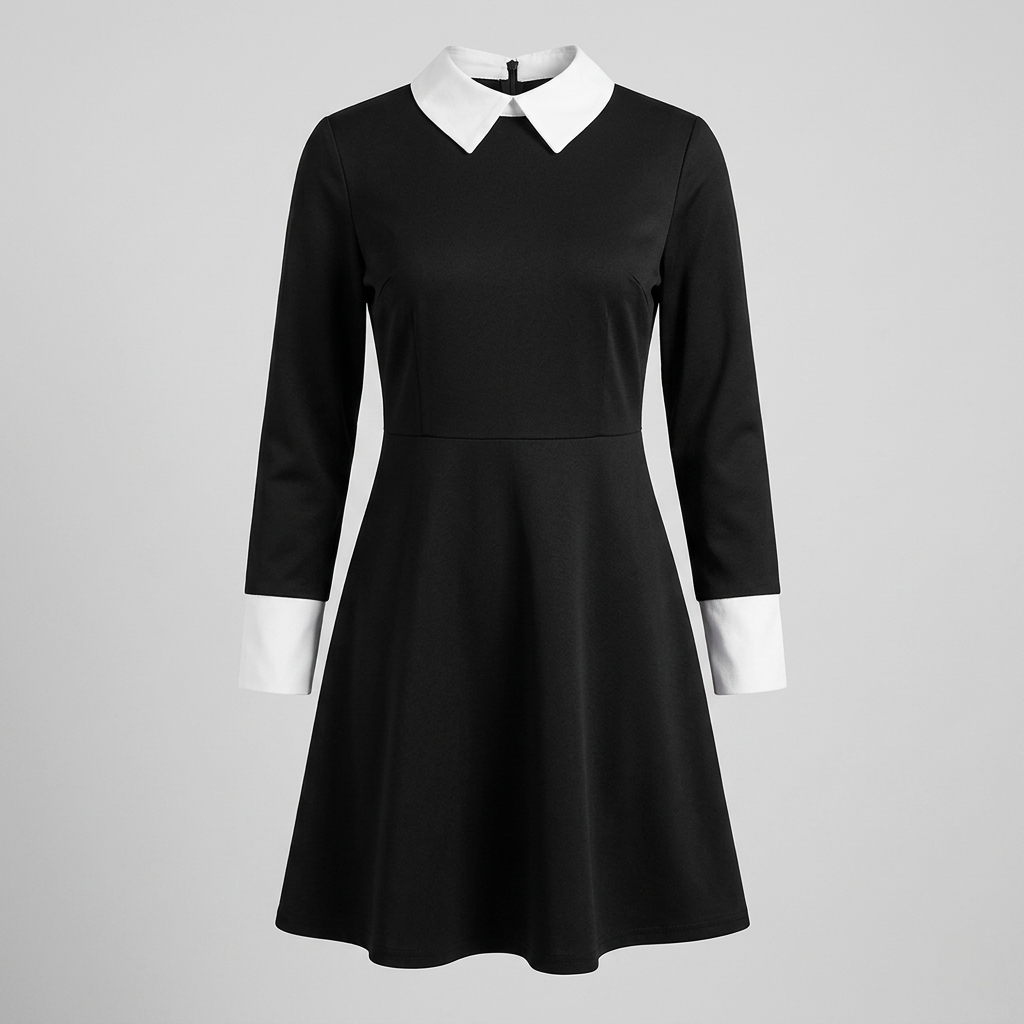 Halloween Costumes Gothic Dress Cosplay Outfit Set