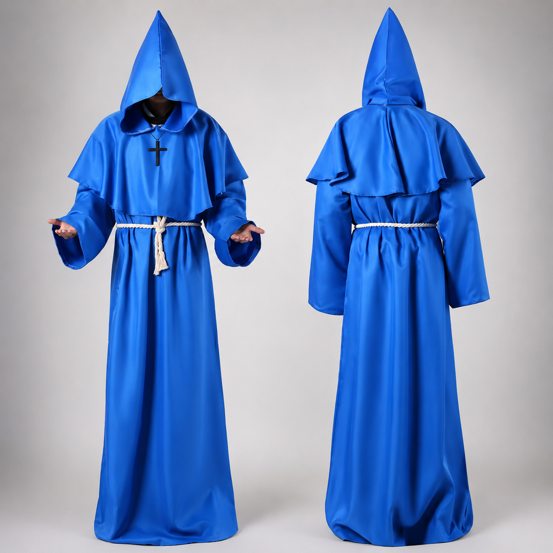Halloween Costumes Womens Nun Robe Dress Up Outfit