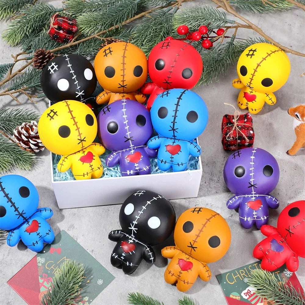 Halloween Toys Squishy Dolls Soft Stress Relief Party Favors