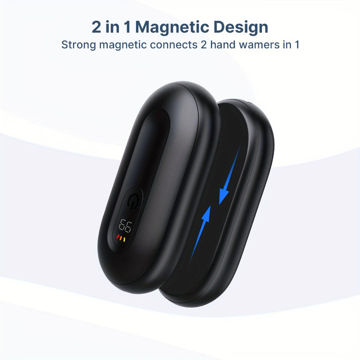 Hand Warmers Rechargeable Magnetic Pocket Heater Set