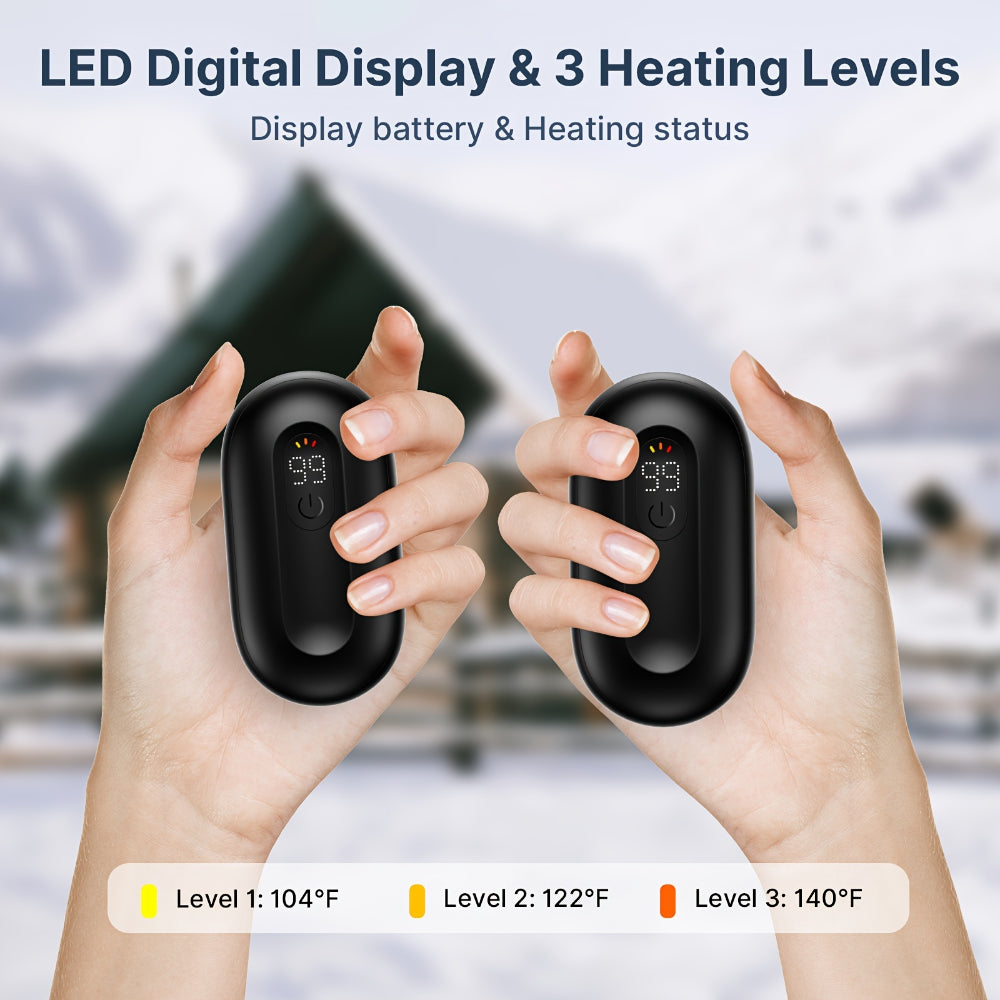 Hand Warmers Rechargeable Magnetic Pocket Heater Set