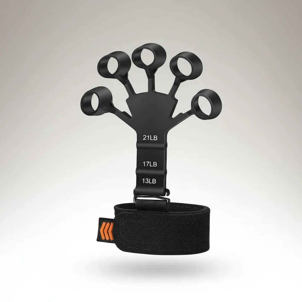 Finger Strengthener Adjustable Resistance Hand Grip Trainer