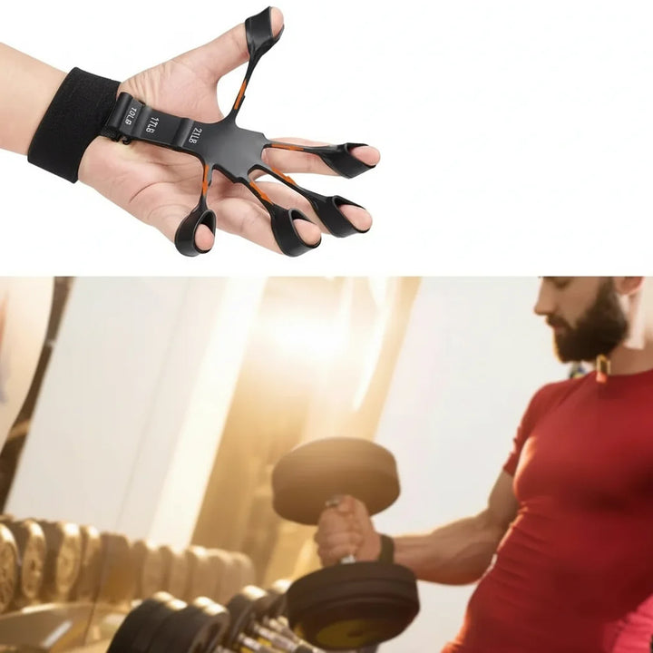 Finger Strengthener Adjustable Resistance Hand Grip Trainer