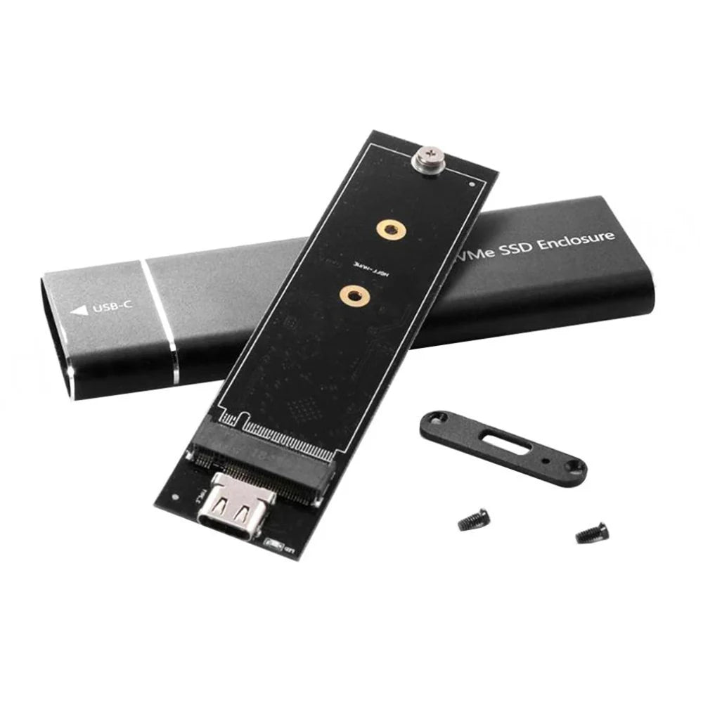 External Hard Drive Portable SSD NVMe USB 3.0 Enclosure Case