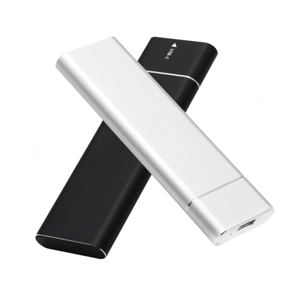 External Hard Drive Portable SSD NVMe USB 3.0 Enclosure Case