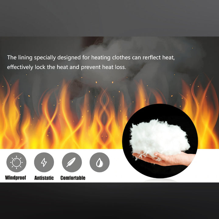 Heated Winter Gear Jacket Outdoor Warming Layer