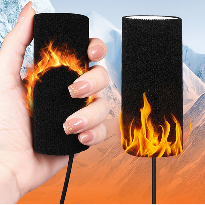 Heated Handlebar Grips Motorcycles USB Powered Temperature Control