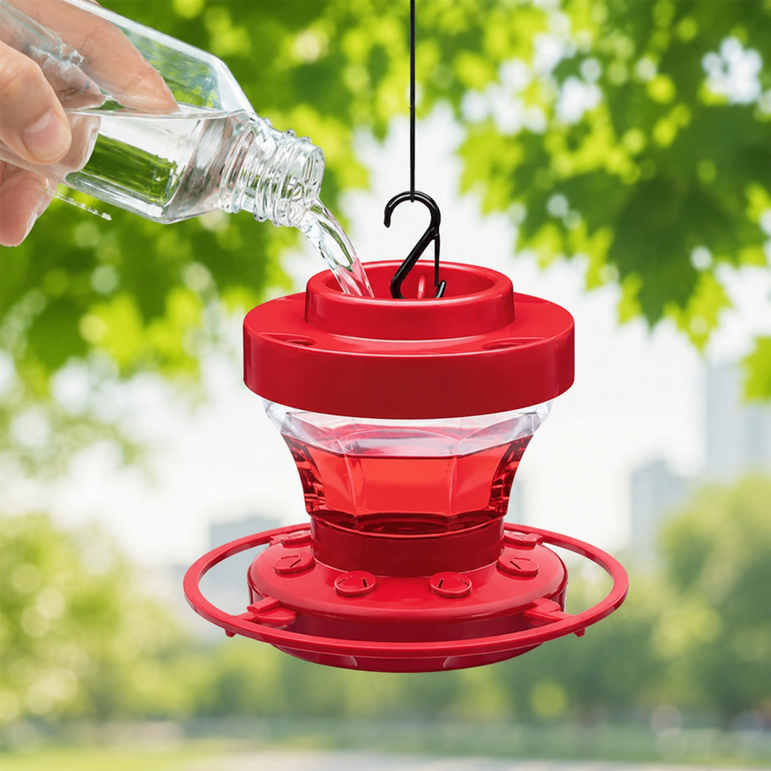 Hummingbird Feeder Hanging Garden Easy Fill Design