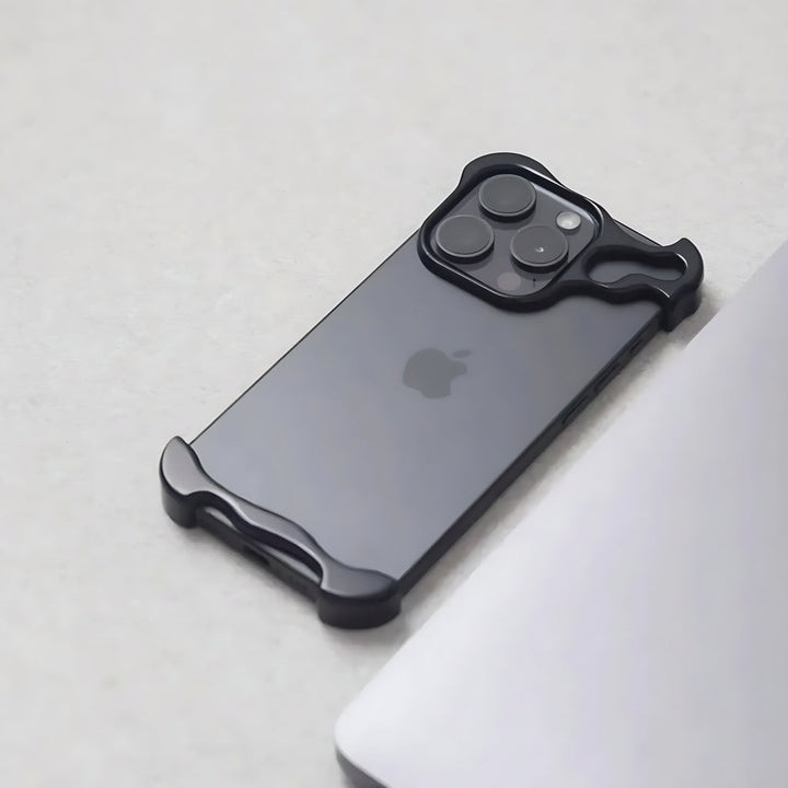 Phone Case Slim Titanium Alloy Protective Magnetic Cover