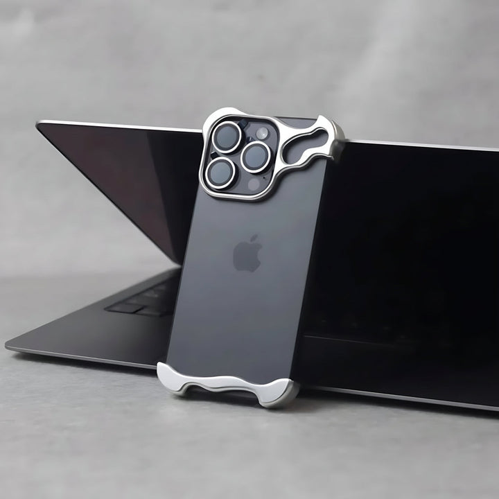 Phone Case Slim Titanium Alloy Protective Magnetic Cover