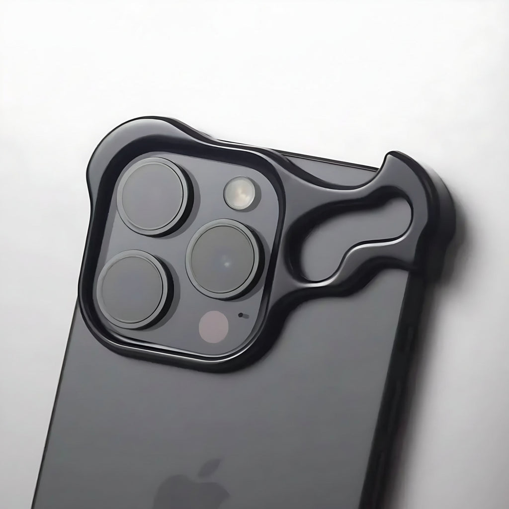 Phone Case Slim Titanium Alloy Protective Magnetic Cover